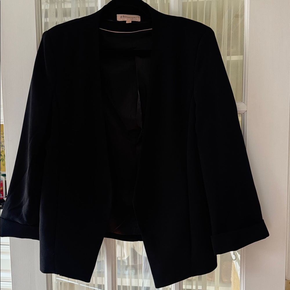 Philosophy Elegant Black Blazer - Picture 2 of 9
